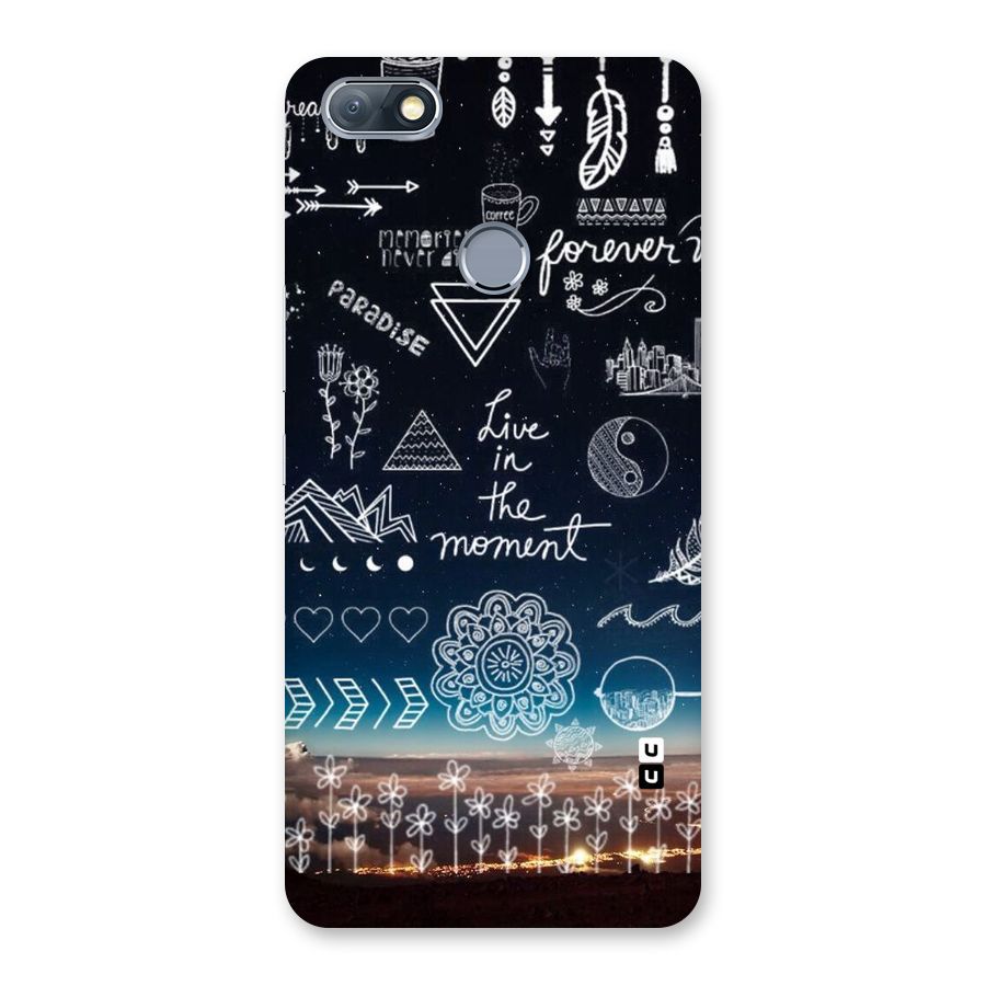 Live In The Moment Back Case for Infinix Note 5