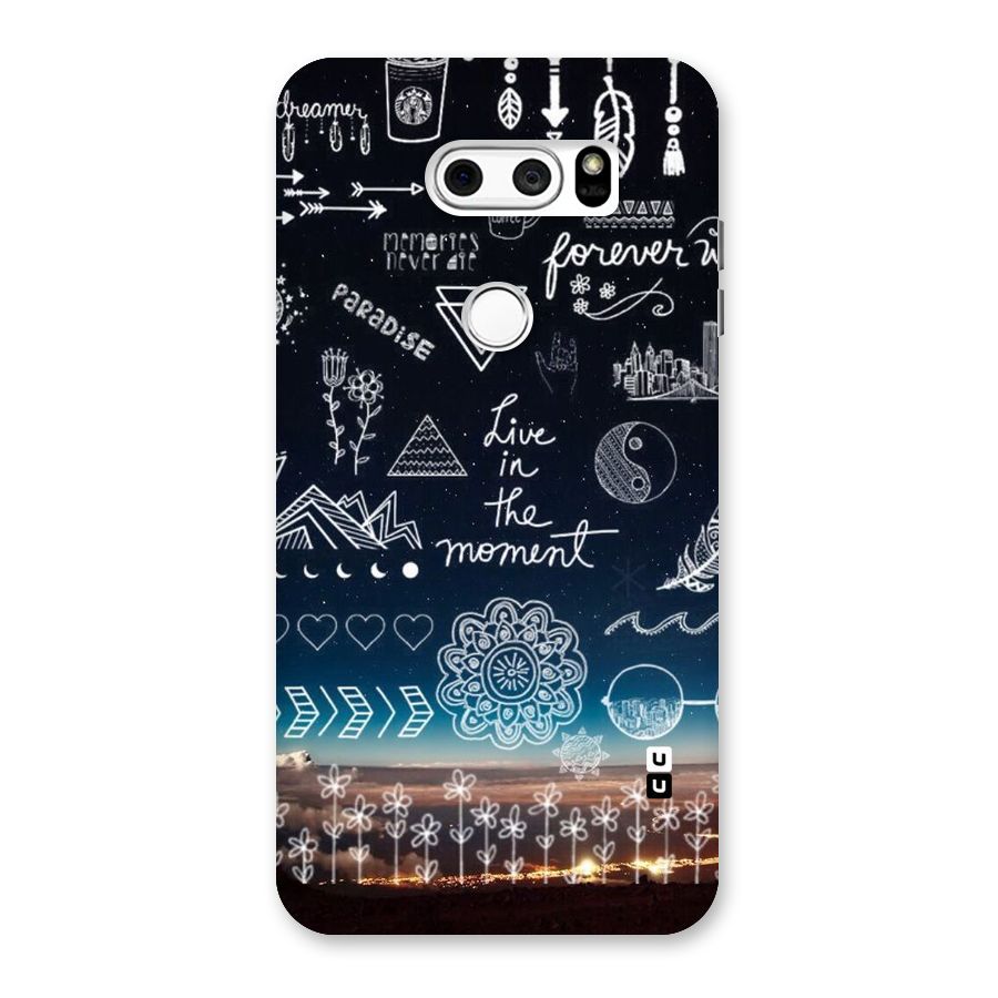 Live In The Moment Back Case for LG V30