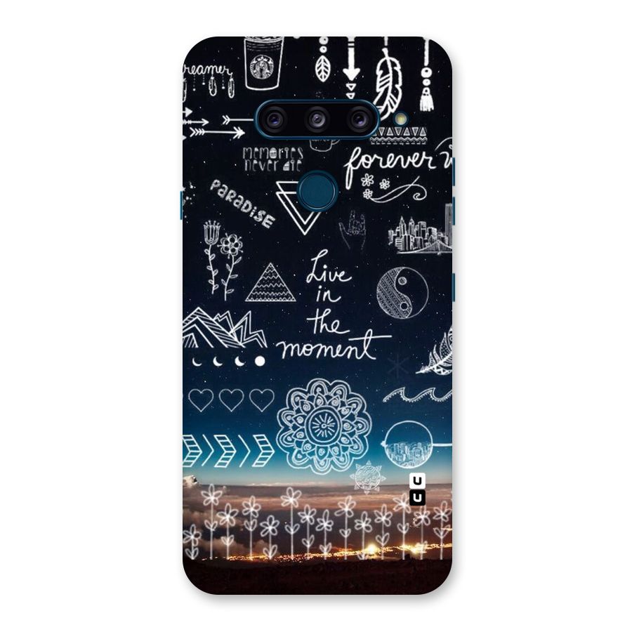 Live In The Moment Back Case for LG  V40 ThinQ