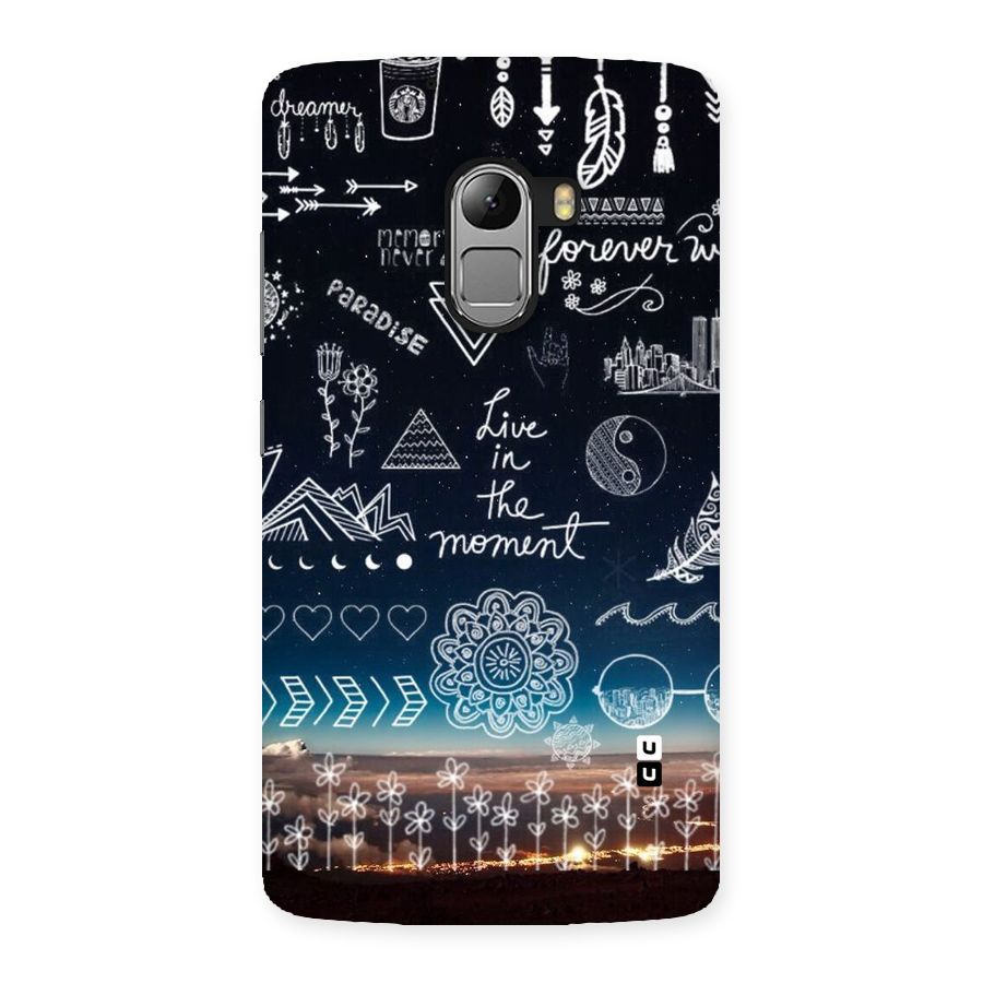 Live In The Moment Back Case for Lenovo K4 Note