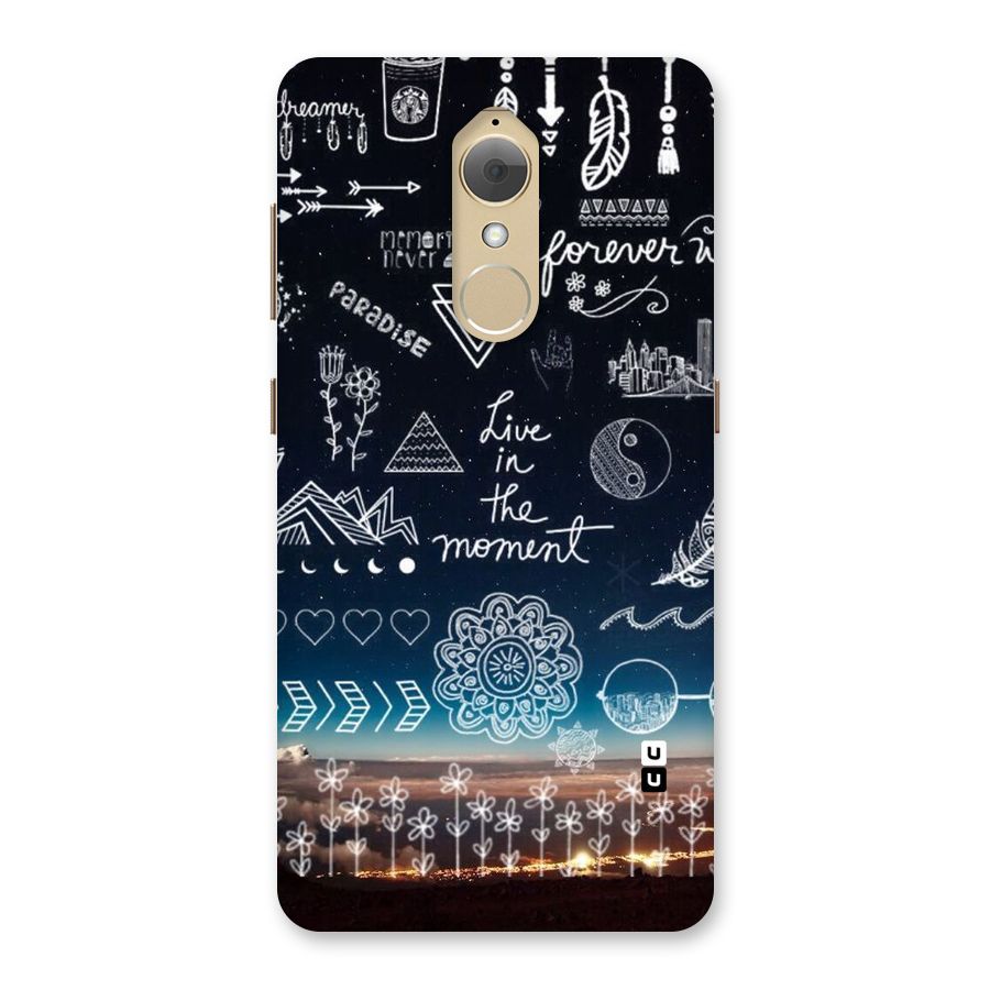 Live In The Moment Back Case for Lenovo K8
