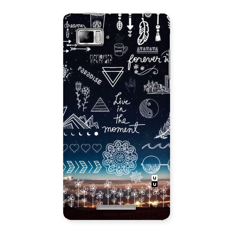 Live In The Moment Back Case for Lenovo Vibe Z K910
