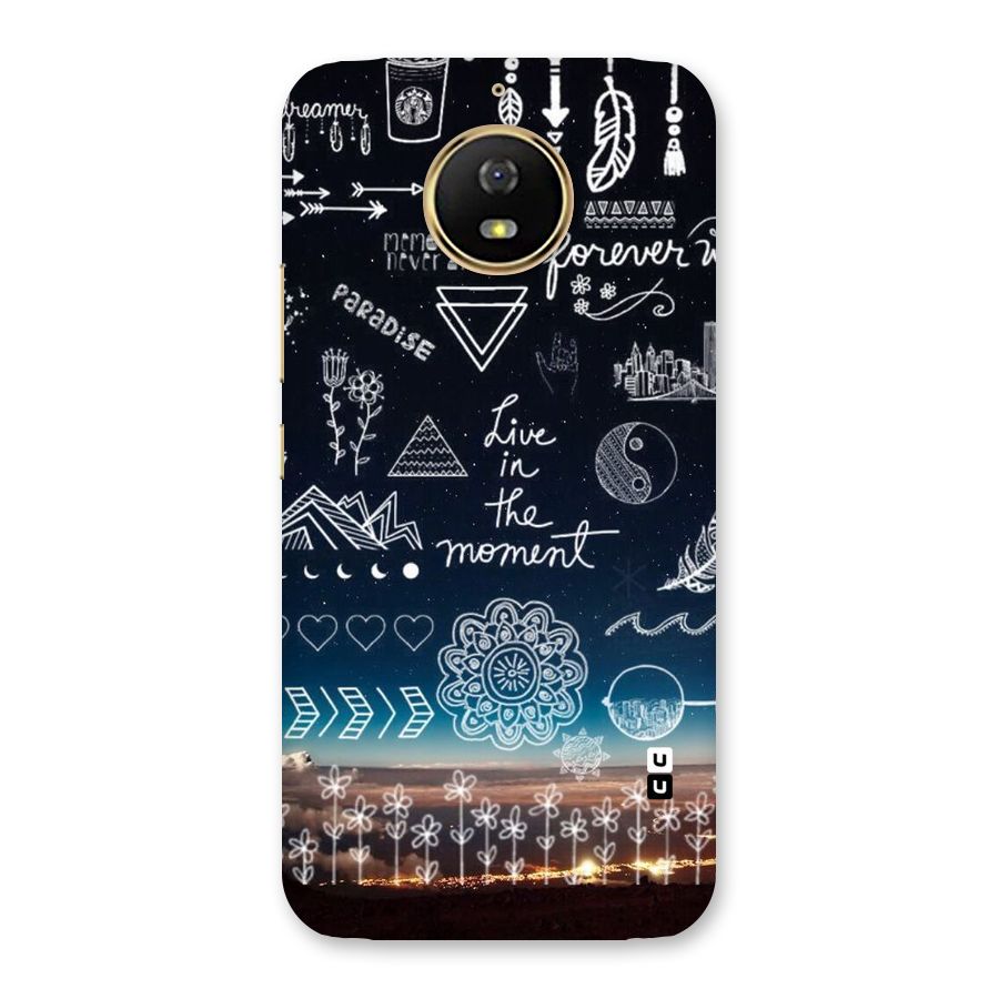 Live In The Moment Back Case for Moto G5s