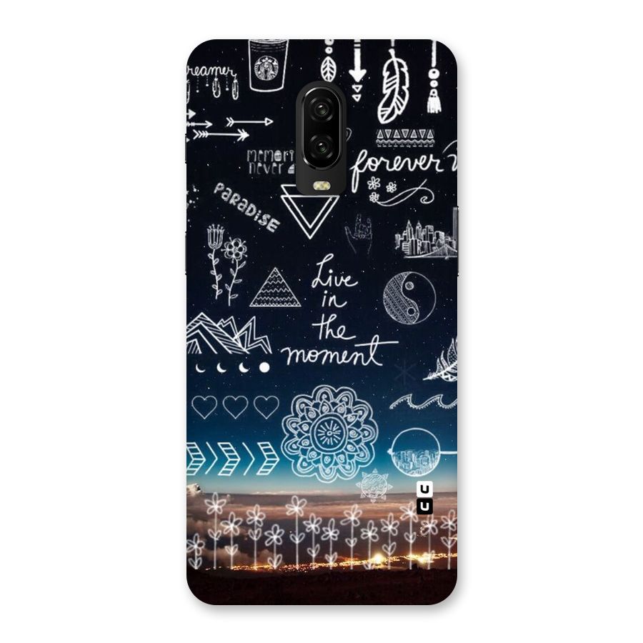 Live In The Moment Back Case for OnePlus 6T
