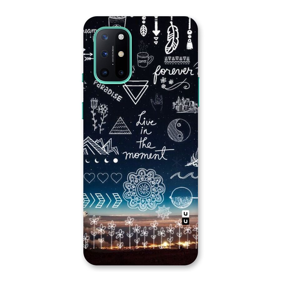 Live In The Moment Back Case for OnePlus 8T