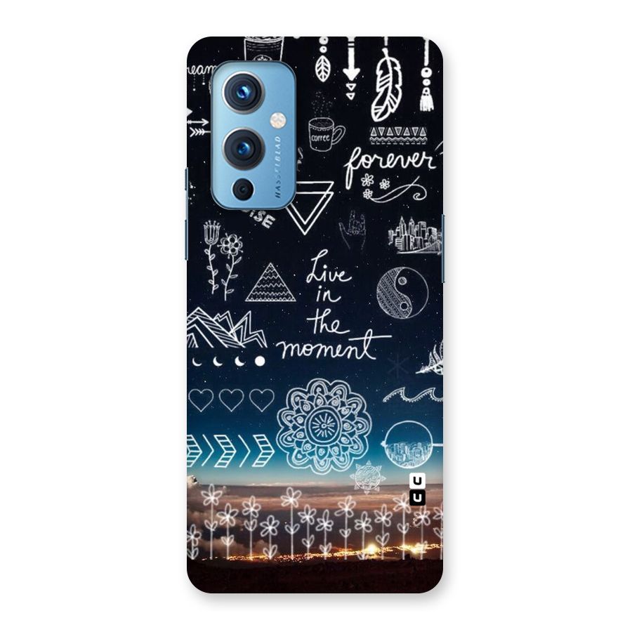 Live In The Moment Back Case for OnePlus 9