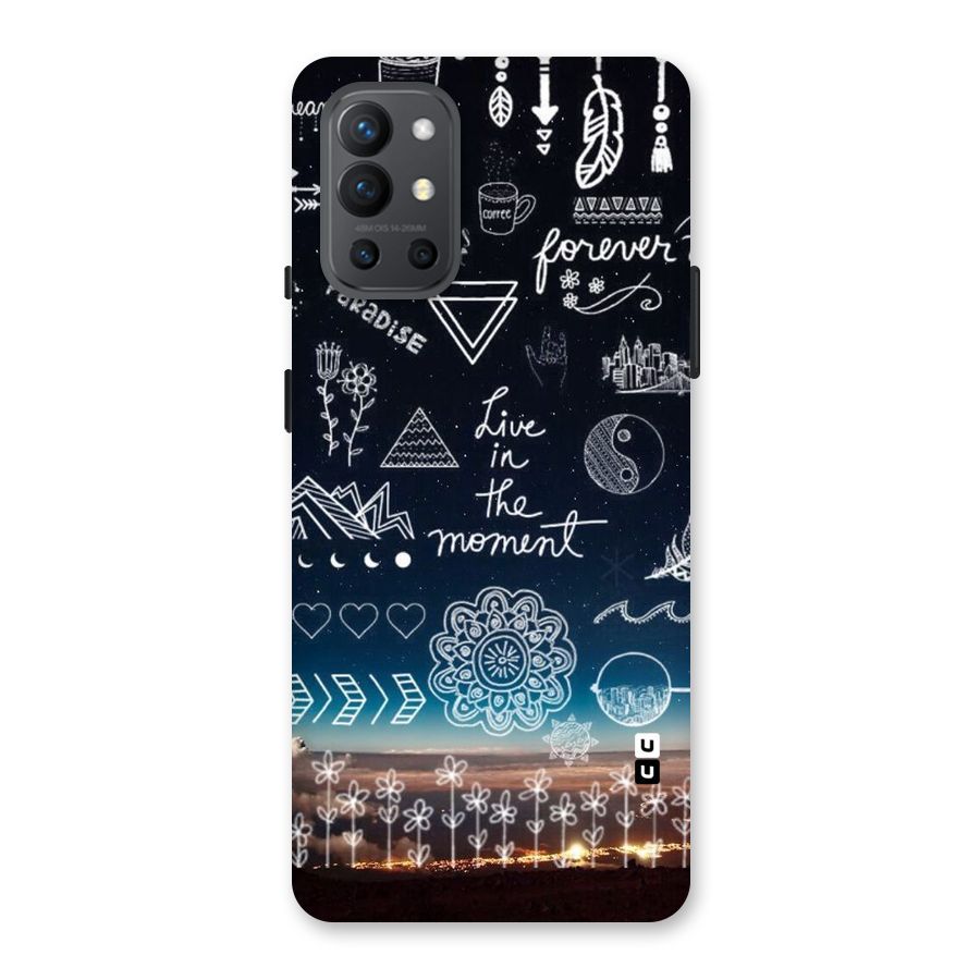 Live In The Moment Back Case for OnePlus 9R
