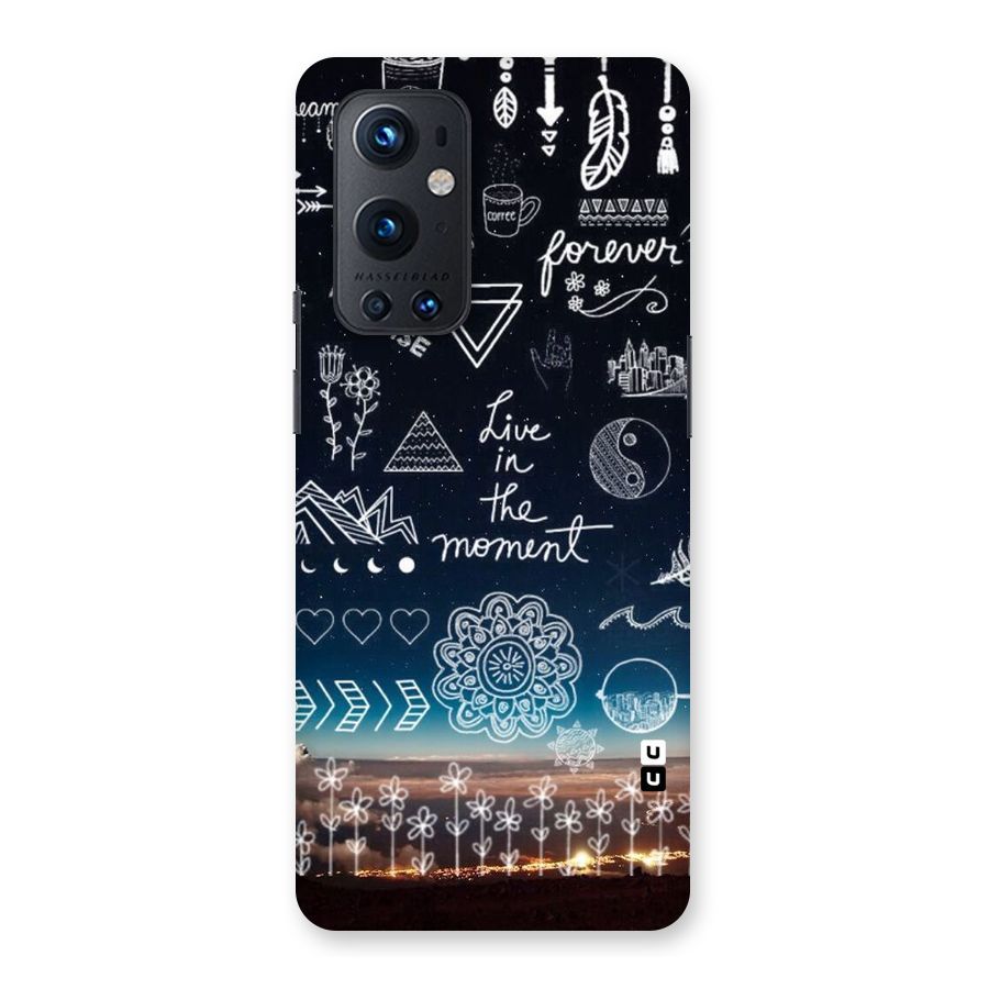 Live In The Moment Back Case for OnePlus 9 Pro