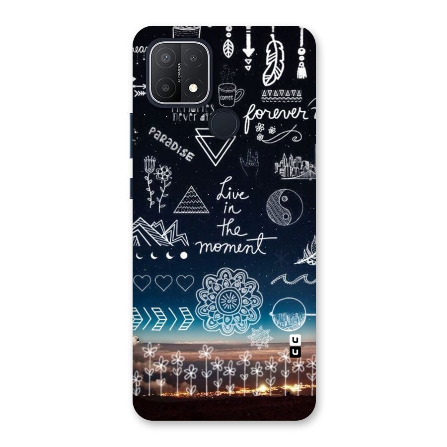 Live In The Moment Back Case for Oppo A15s