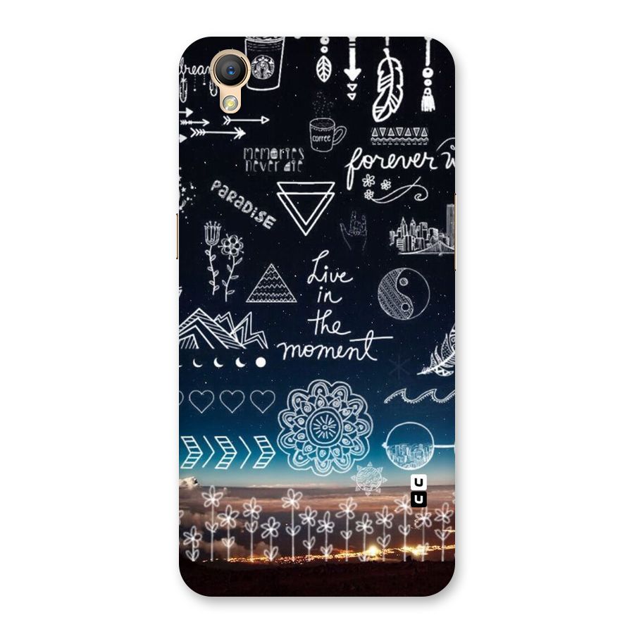 Live In The Moment Back Case for Oppo A37