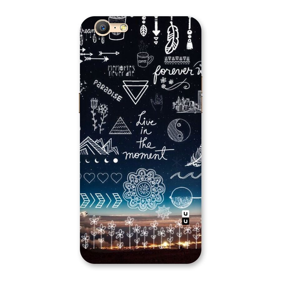 Live In The Moment Back Case for Oppo A57