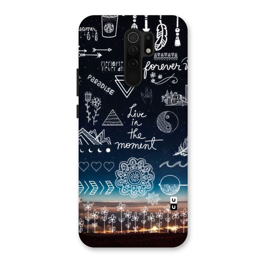 Live In The Moment Back Case for Poco M2