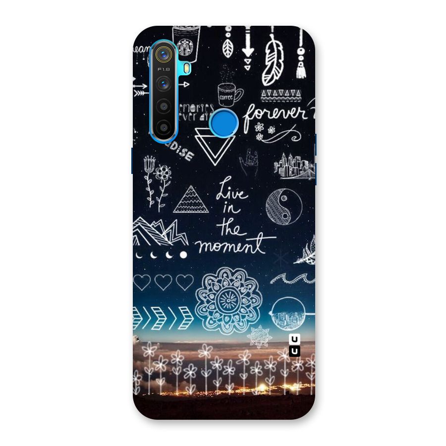 Live In The Moment Back Case for Realme 5s