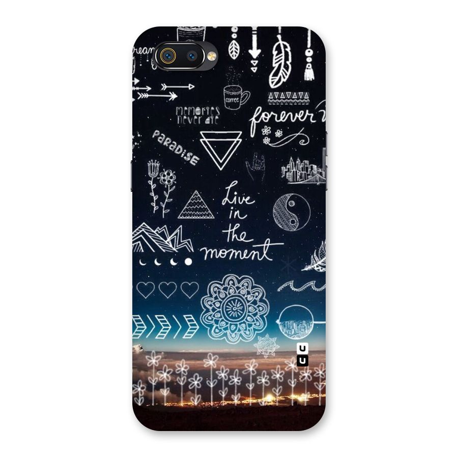 Live In The Moment Back Case for Realme C2