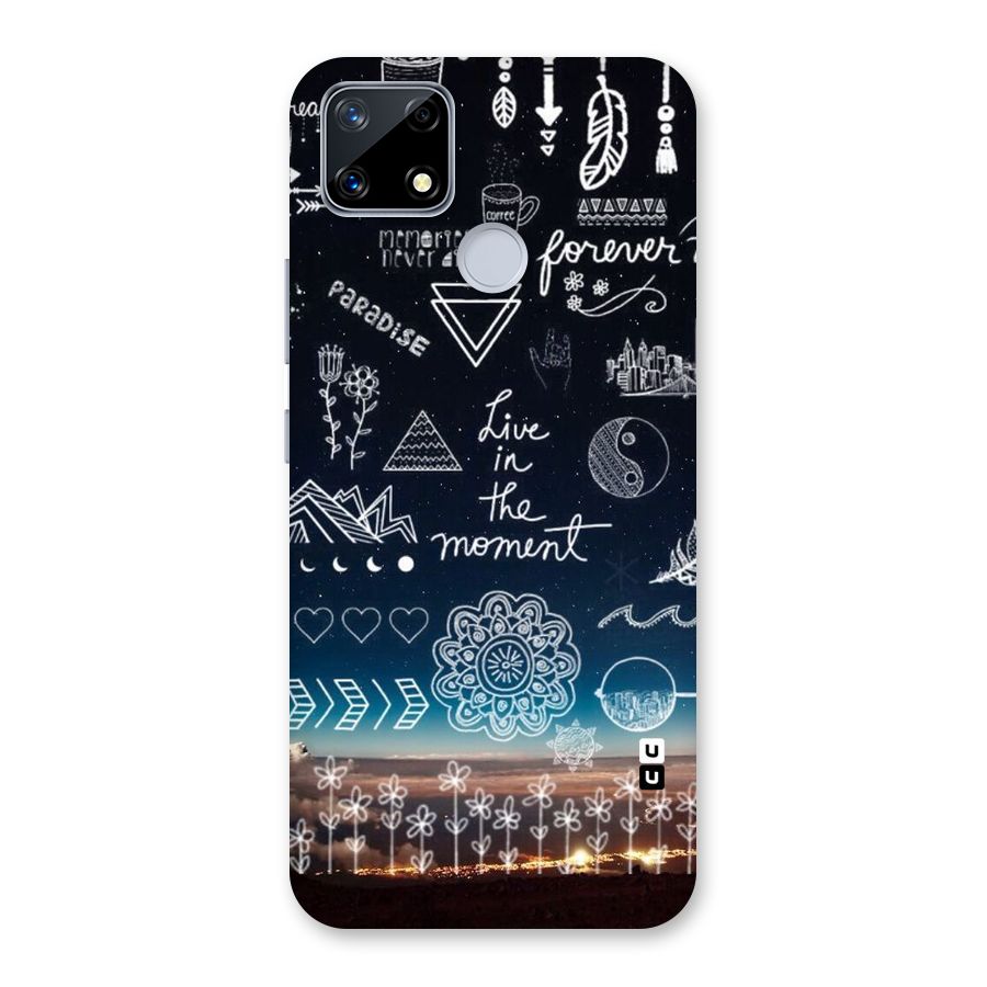 Live In The Moment Back Case for Realme Narzo 20