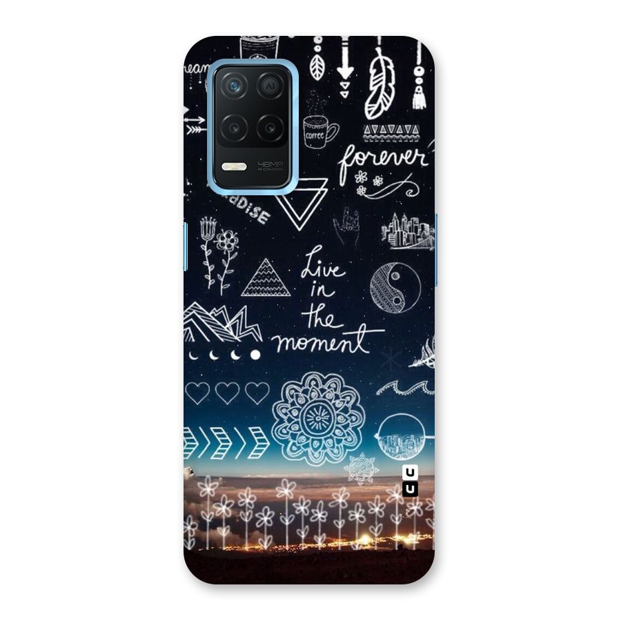 Live In The Moment Back Case for Realme Narzo 30 5G