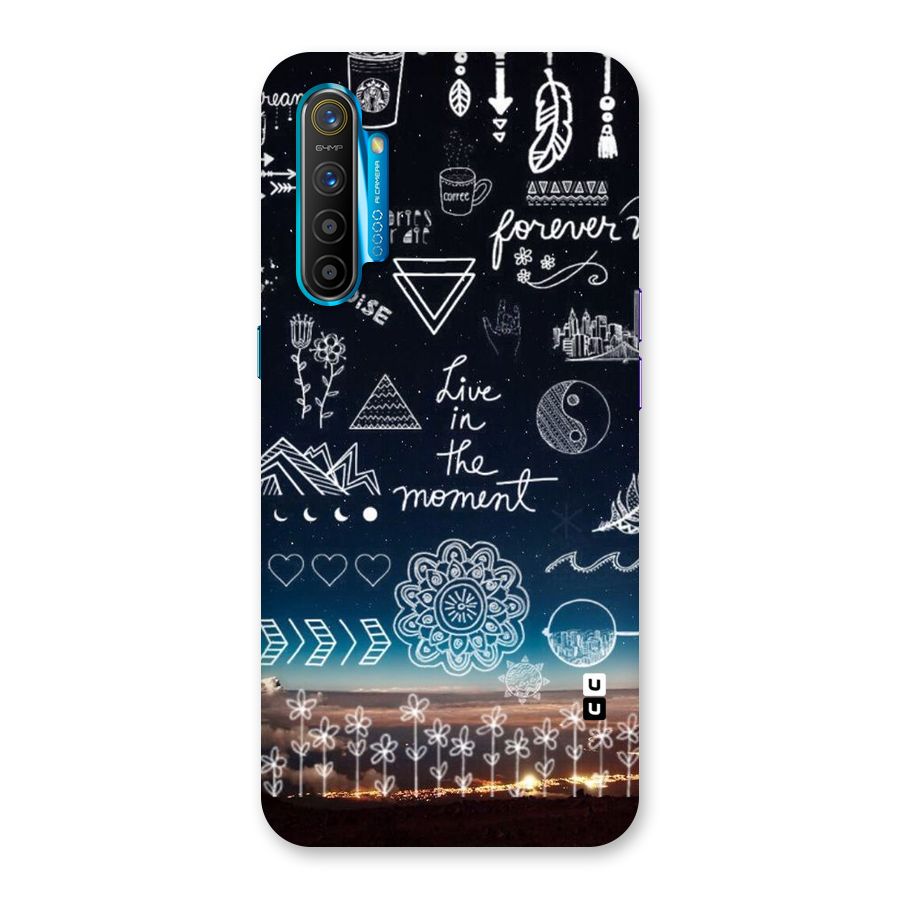 Live In The Moment Back Case for Realme XT