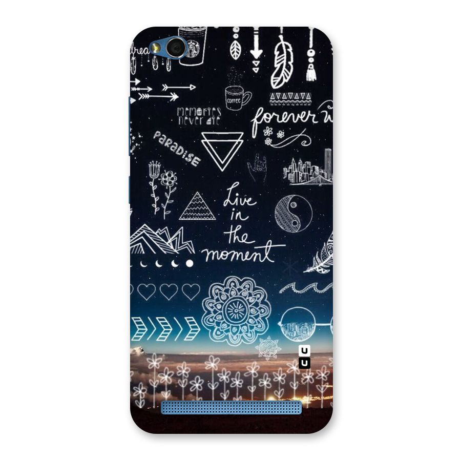 Live In The Moment Back Case for Redmi 5A