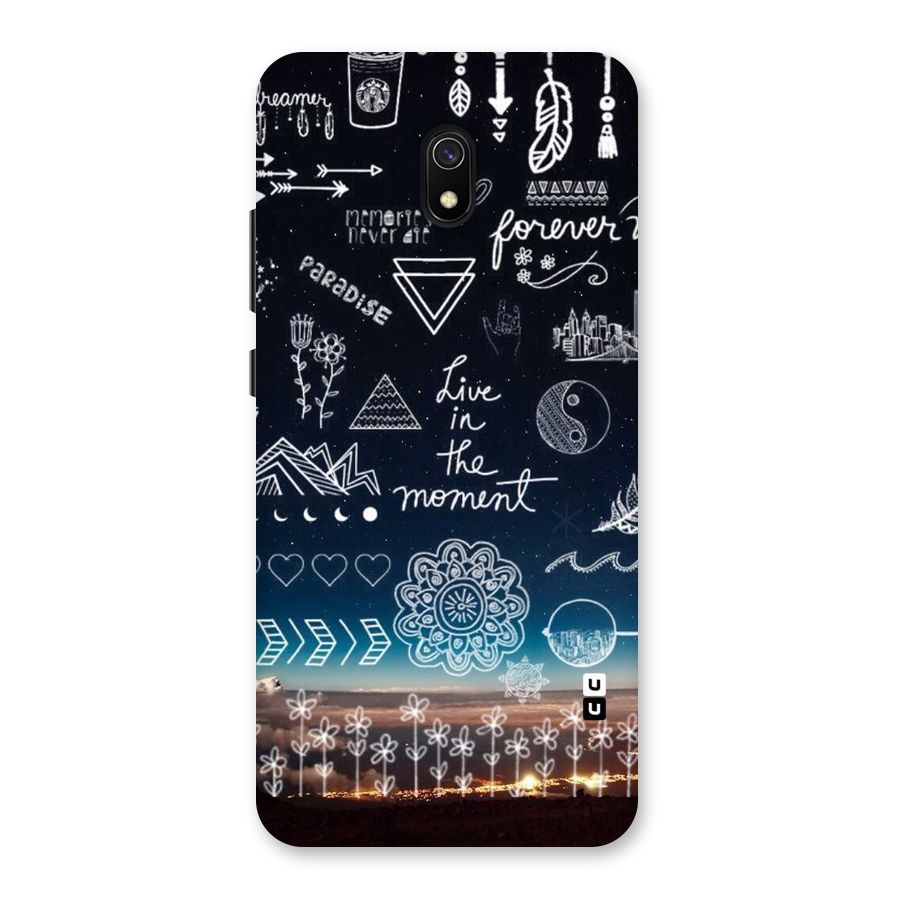 Live In The Moment Back Case for Redmi 8A