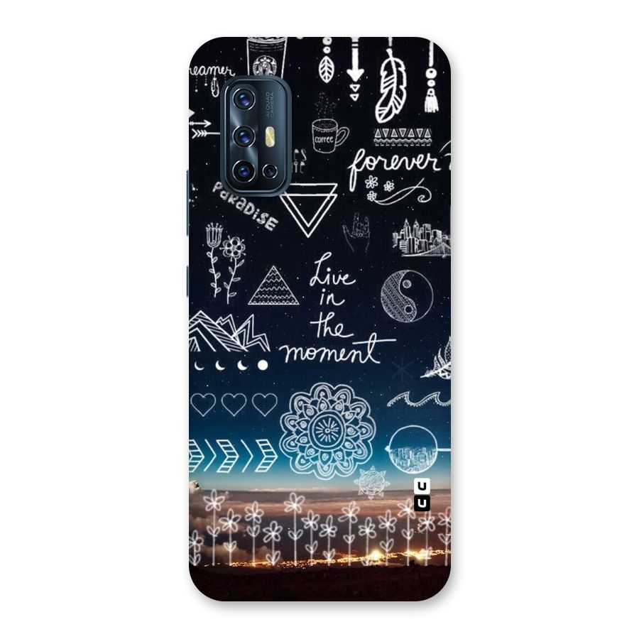 Live In The Moment Back Case for Vivo V17