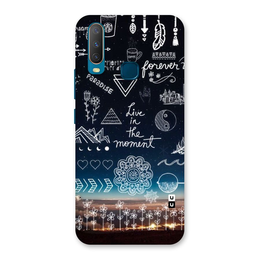 Live In The Moment Back Case for Vivo Y17