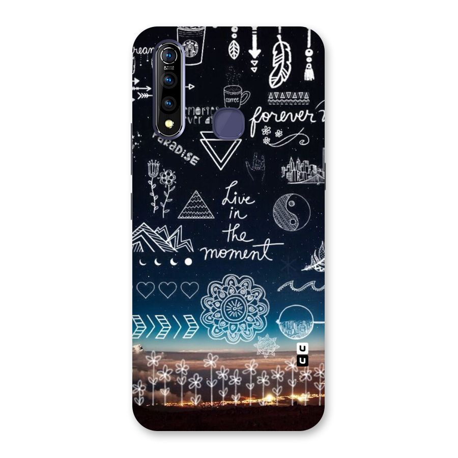 Live In The Moment Back Case for Vivo Z1 Pro