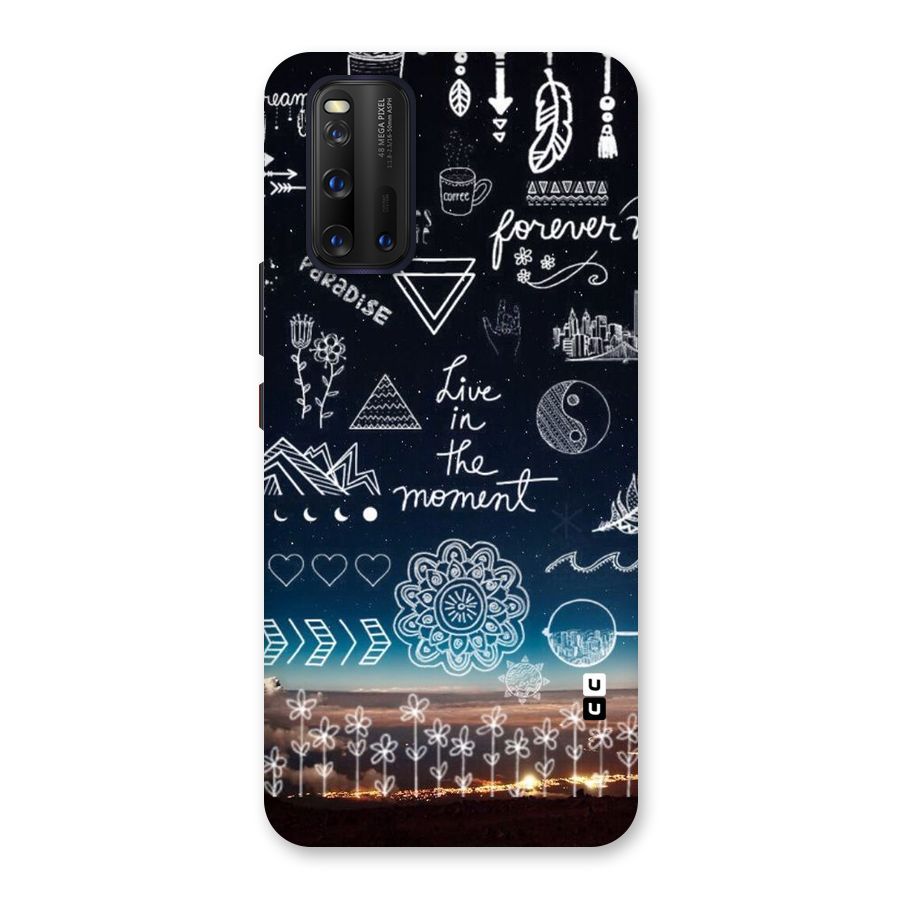 Live In The Moment Back Case for Vivo iQOO 3