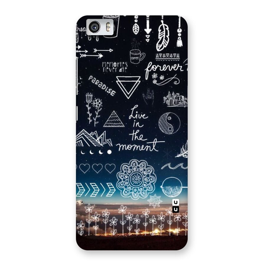 Live In The Moment Back Case for Xiaomi Redmi Mi5
