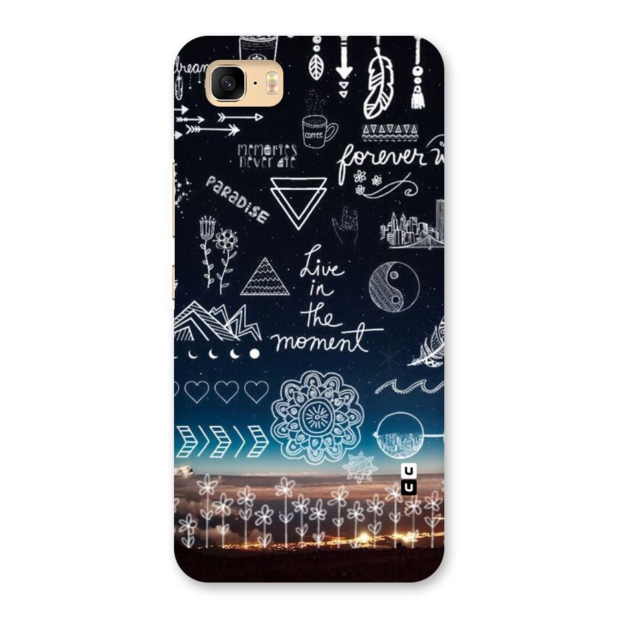 Live In The Moment Back Case for Zenfone 3s Max
