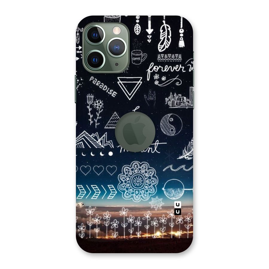 Live In The Moment Back Case for iPhone 11 Pro Logo  Cut