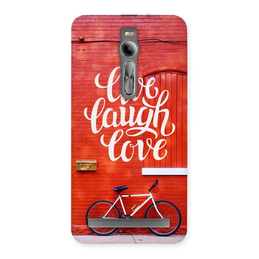 Live Laugh Love Back Case for Asus Zenfone 2