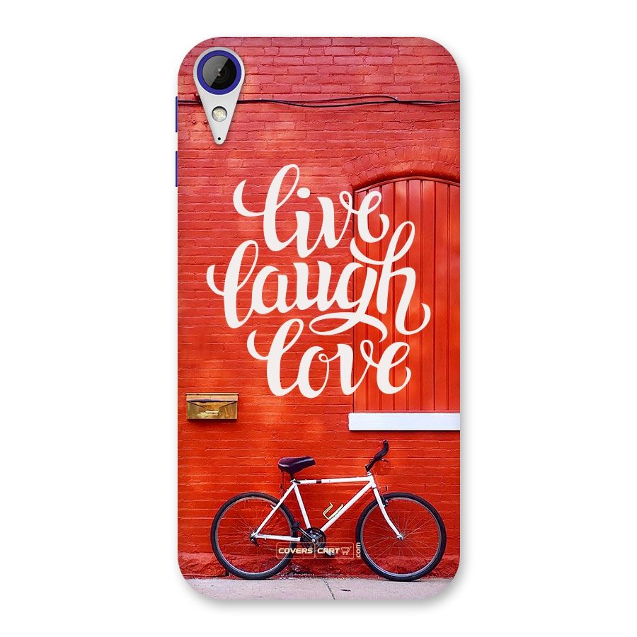 Live Laugh Love Back Case for Desire 830