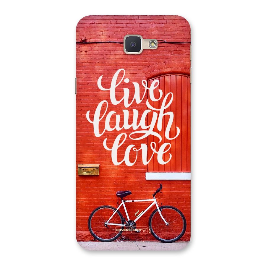 Live Laugh Love Back Case for Galaxy J5 Prime