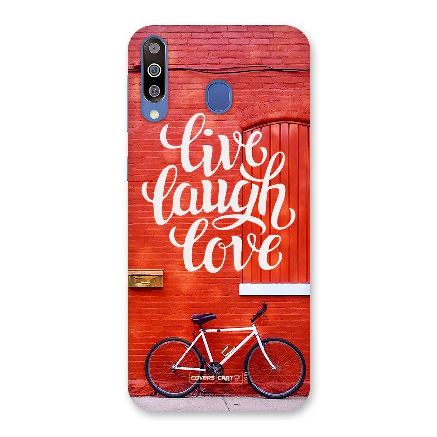 Live Laugh Love Back Case for Galaxy M30