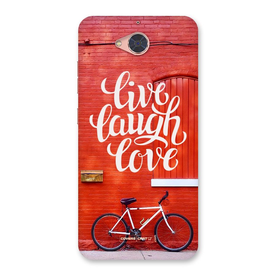 Live Laugh Love Back Case for Gionee S6 Pro