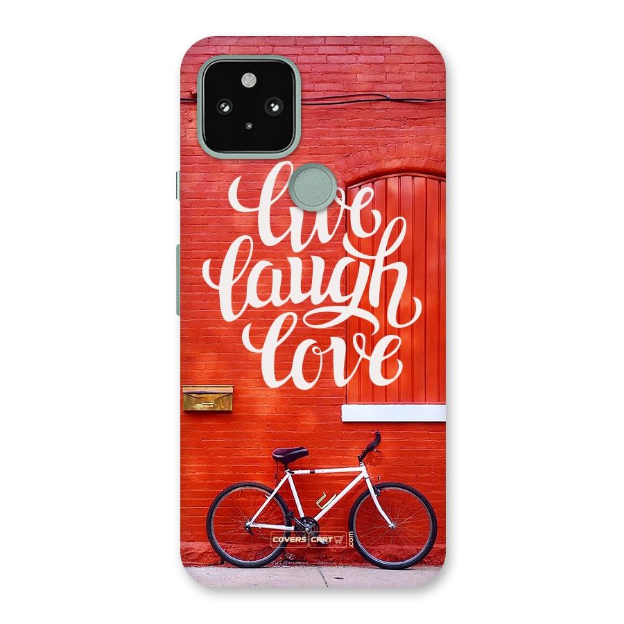 Live Laugh Love Back Case for Google Pixel 5