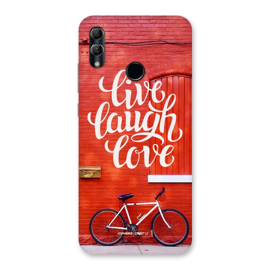 Live Laugh Love Back Case for Honor 10 Lite