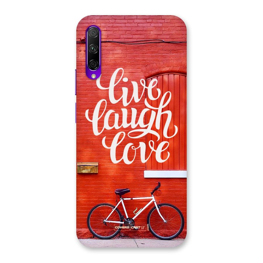 Live Laugh Love Back Case for Honor 9X Pro