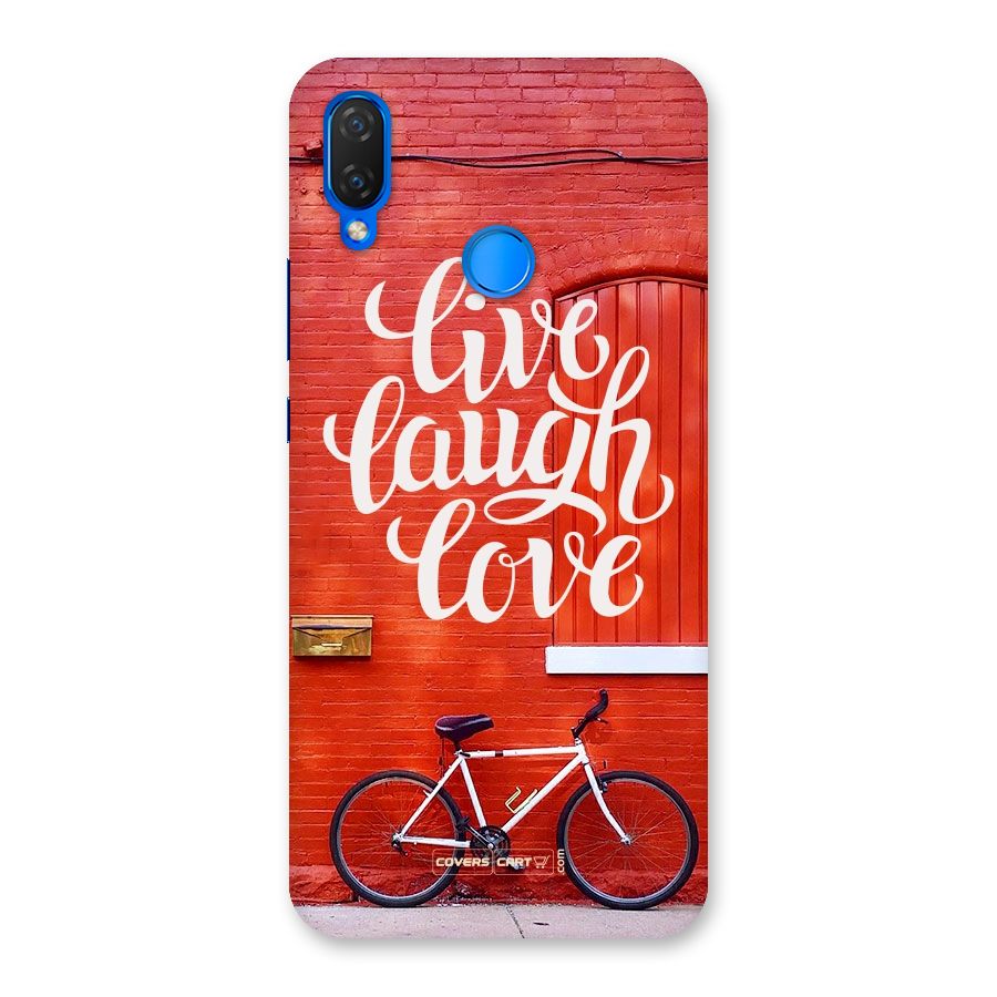 Live Laugh Love Back Case for Huawei Nova 3i