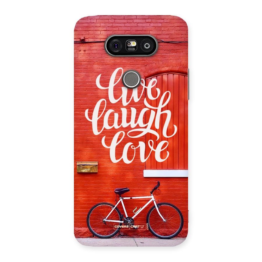 Live Laugh Love Back Case for LG G5