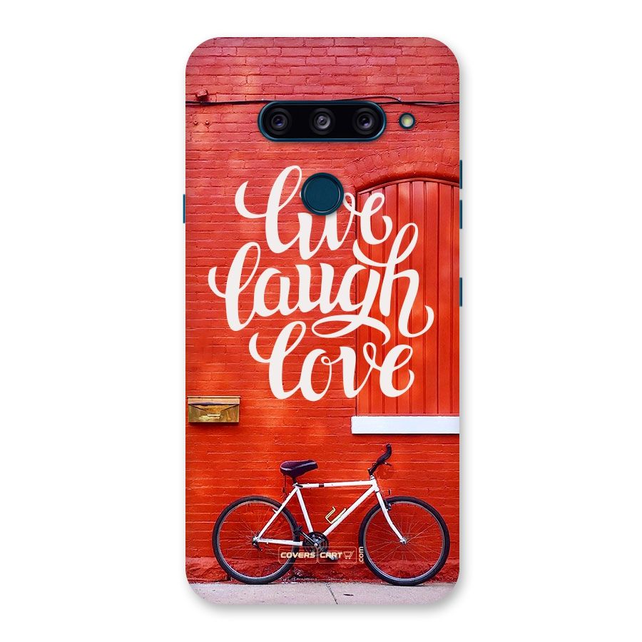 Live Laugh Love Back Case for LG  V40 ThinQ
