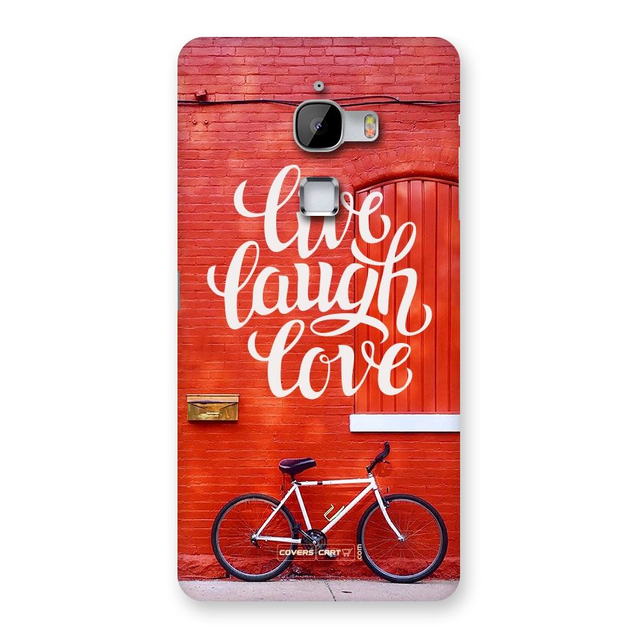 Live Laugh Love Back Case for LeTv Le Max