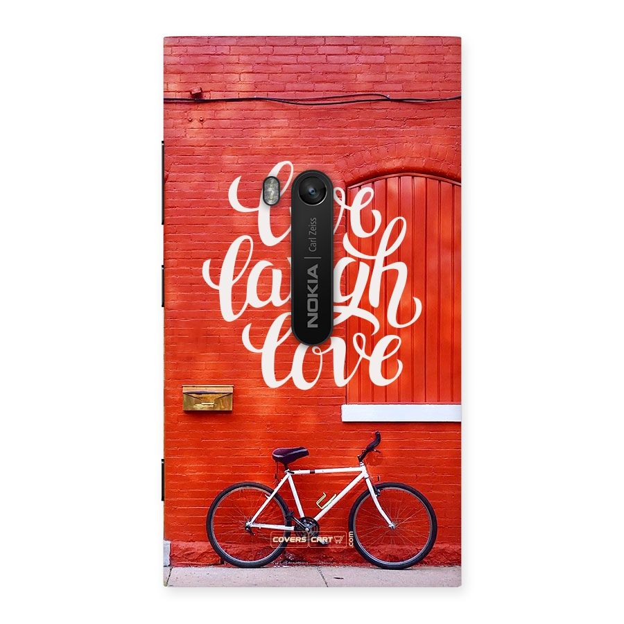 Live Laugh Love Back Case for Lumia 920