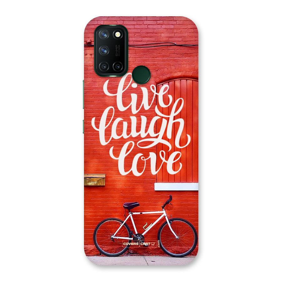 Live Laugh Love Back Case for Realme 7i