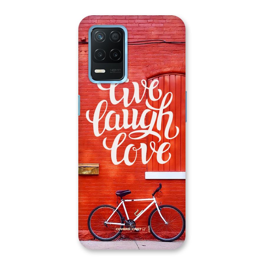 Live Laugh Love Back Case for Realme 8s 5G