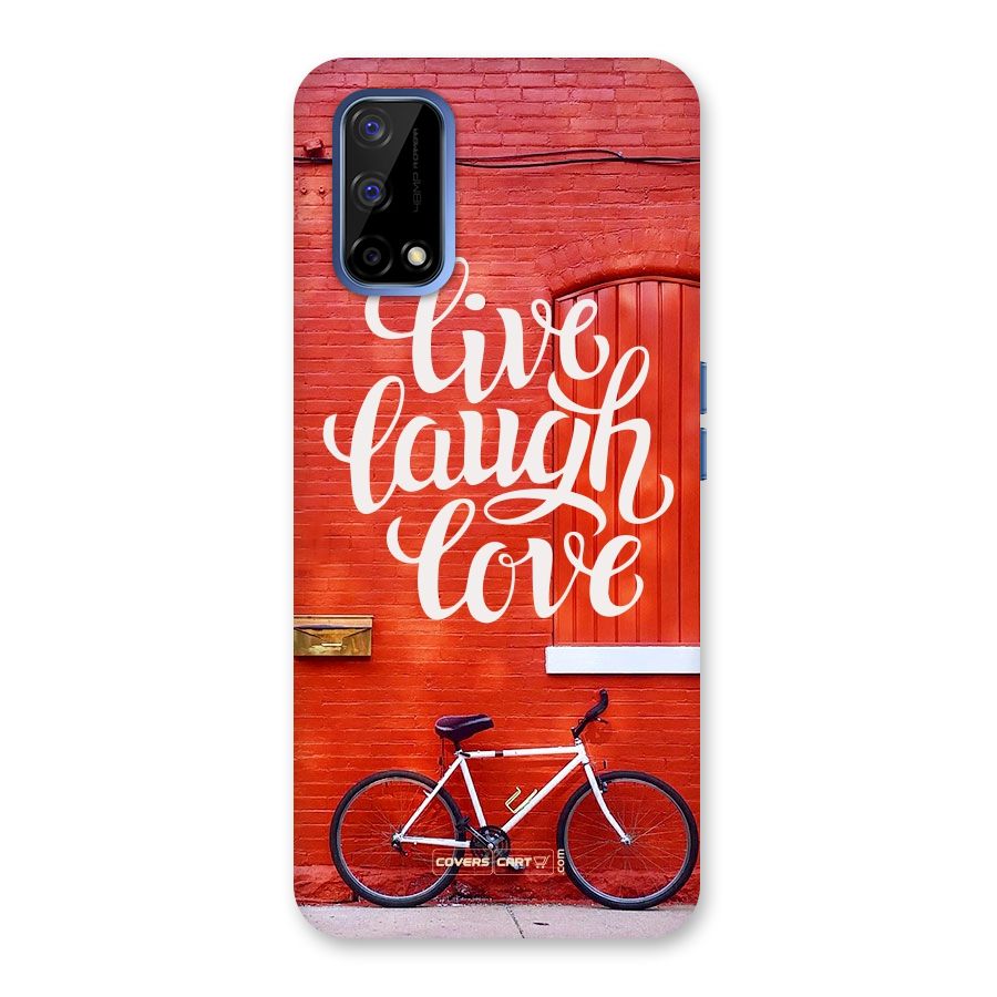 Live Laugh Love Back Case for Realme Narzo 30 Pro