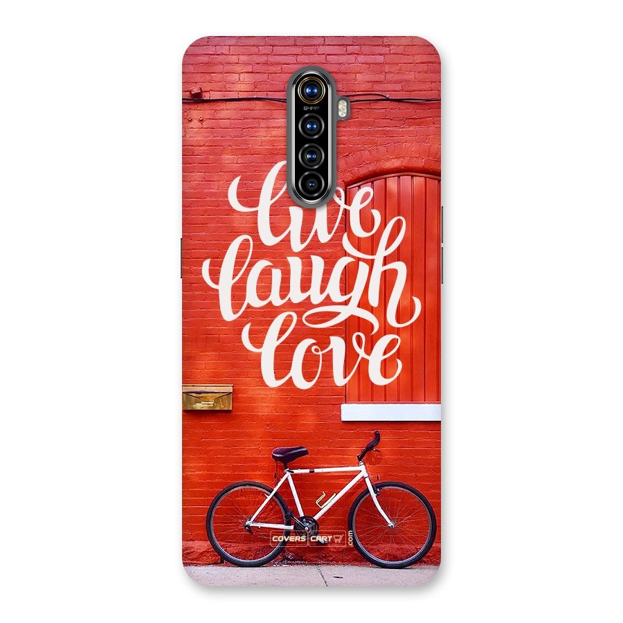 Live Laugh Love Back Case for Realme X2 Pro