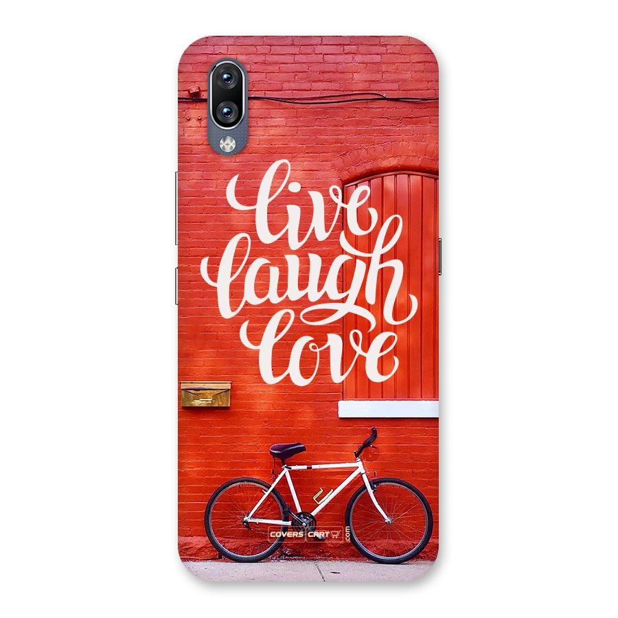 Live Laugh Love Back Case for Vivo NEX