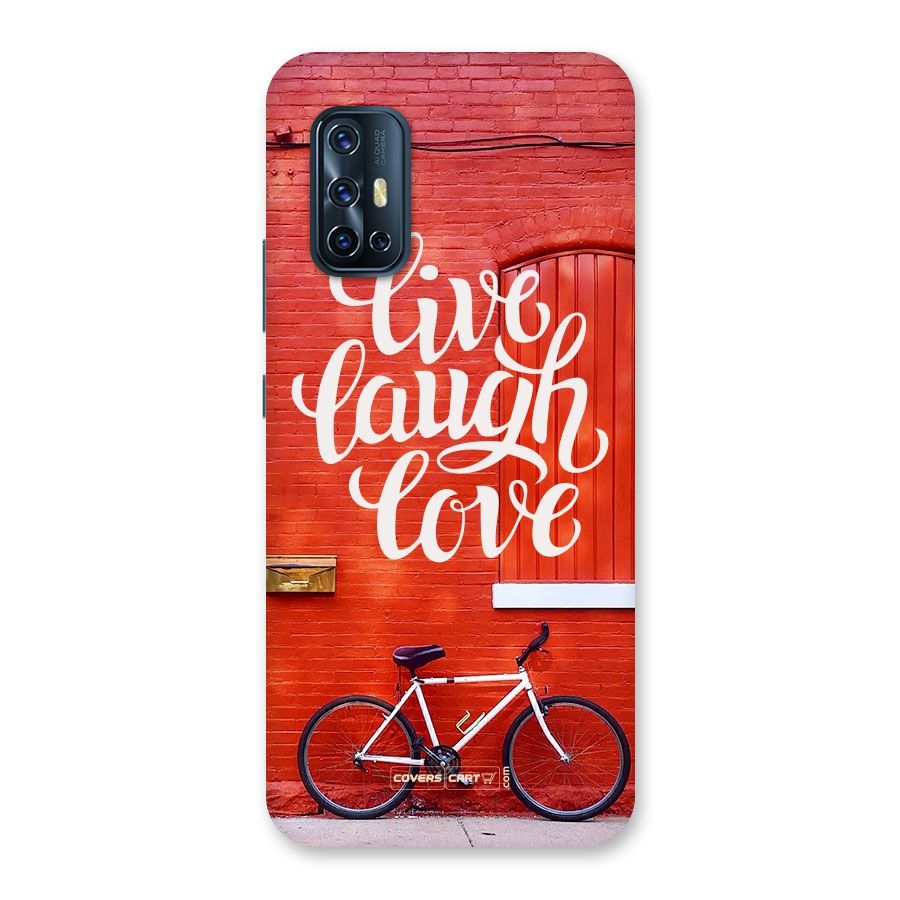 Live Laugh Love Back Case for Vivo V17