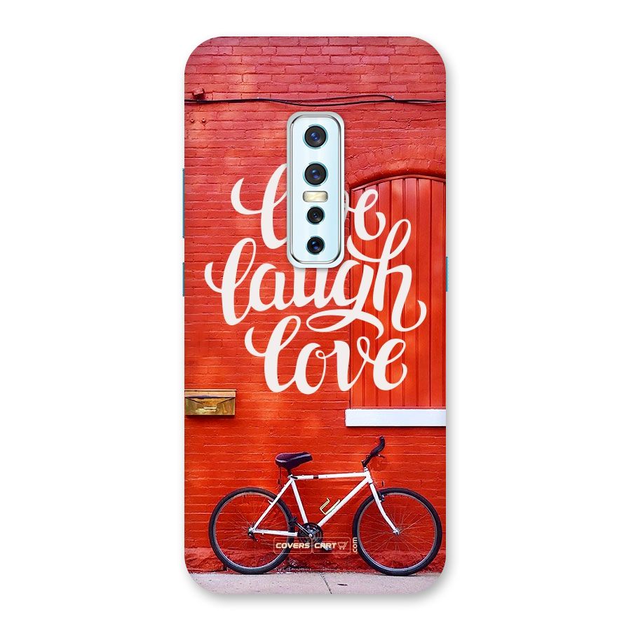 Live Laugh Love Back Case for Vivo V17 Pro